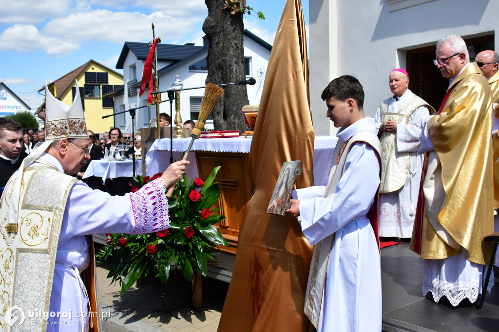Biłgoraj. Msza święta przy kaplicy objawień