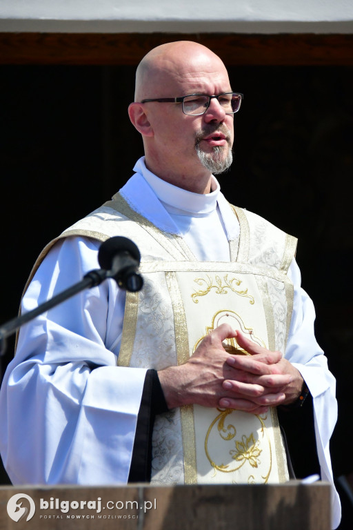 Biłgoraj. Msza święta przy kaplicy objawień