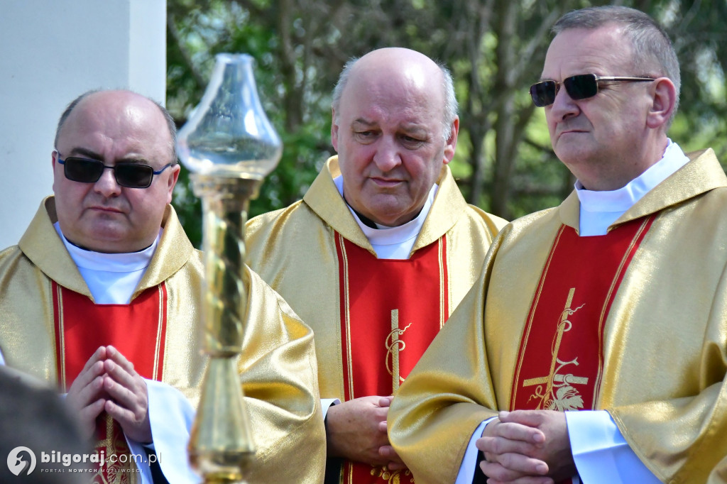 Biłgoraj. Msza święta przy kaplicy objawień