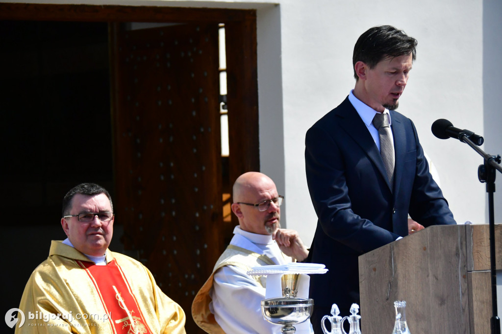 Biłgoraj. Msza święta przy kaplicy objawień