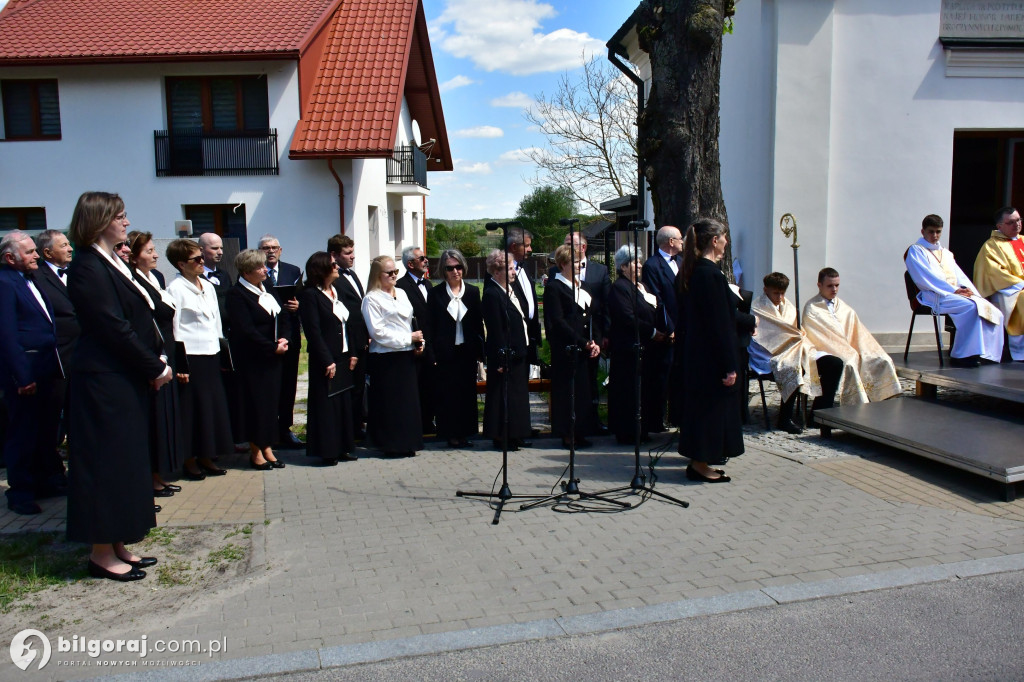 Biłgoraj. Msza święta przy kaplicy objawień
