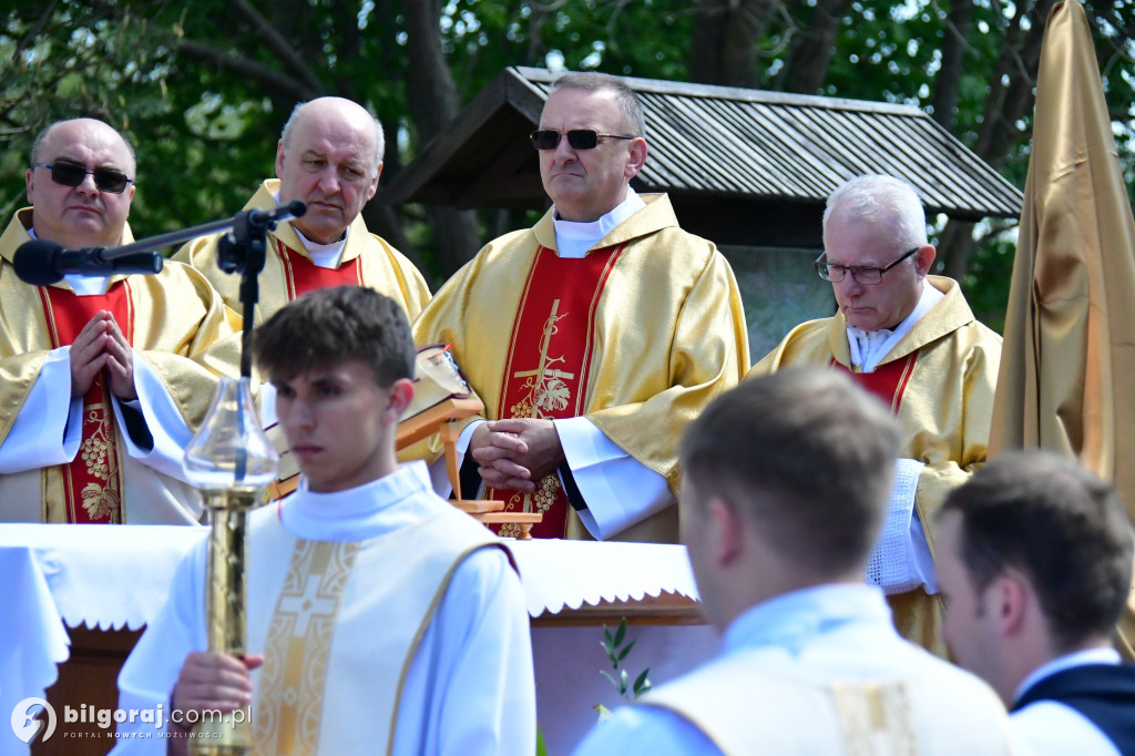Biłgoraj. Msza święta przy kaplicy objawień