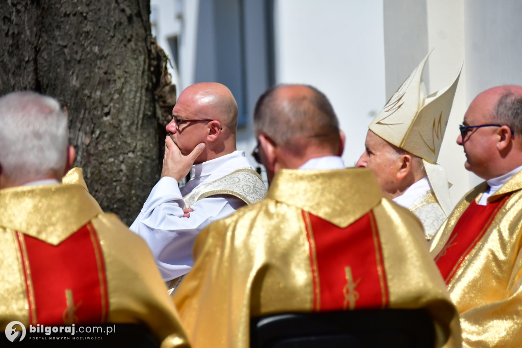 Biłgoraj. Msza święta przy kaplicy objawień
