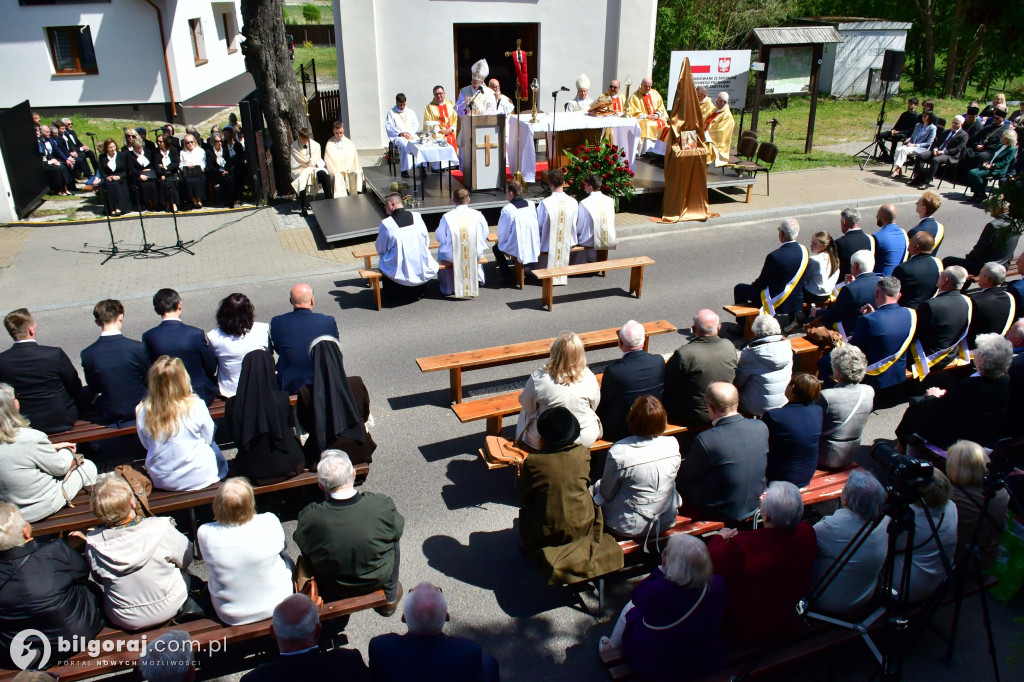 Biłgoraj. Msza święta przy kaplicy objawień