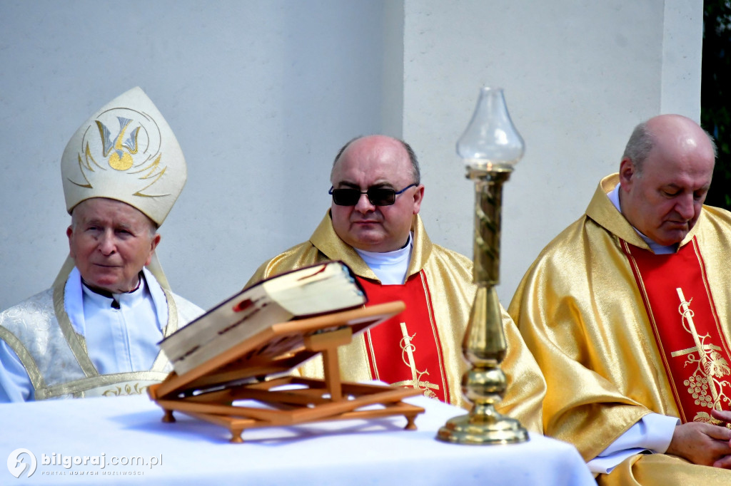 Biłgoraj. Msza święta przy kaplicy objawień