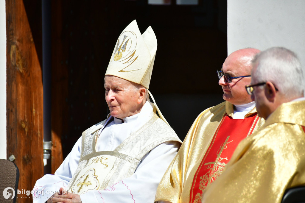 Biłgoraj. Msza święta przy kaplicy objawień