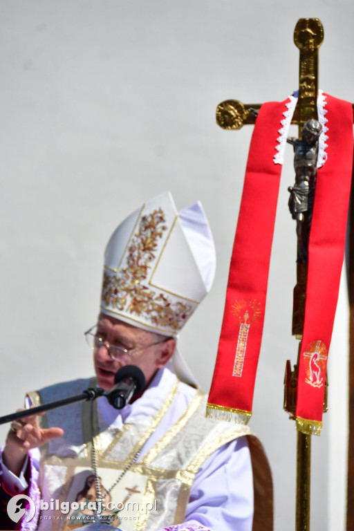 Biłgoraj. Msza święta przy kaplicy objawień