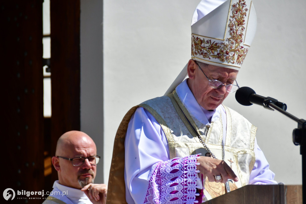 Biłgoraj. Msza święta przy kaplicy objawień