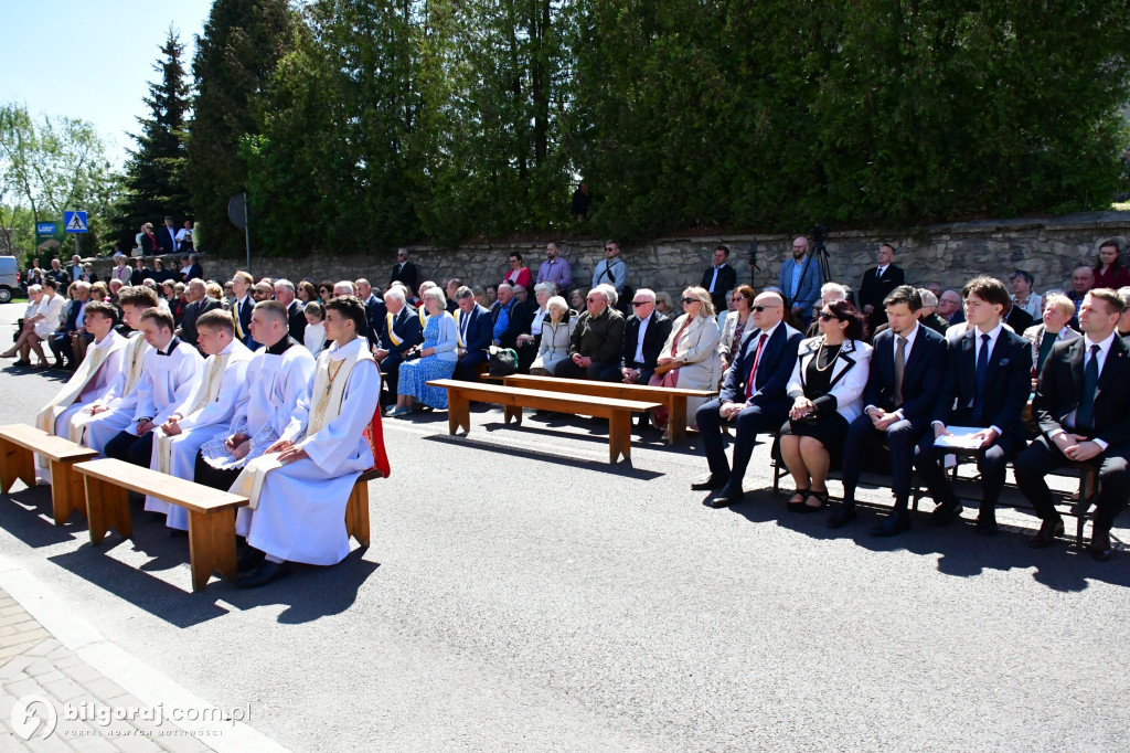 Biłgoraj. Msza święta przy kaplicy objawień