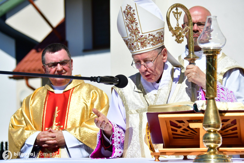 Biłgoraj. Msza święta przy kaplicy objawień