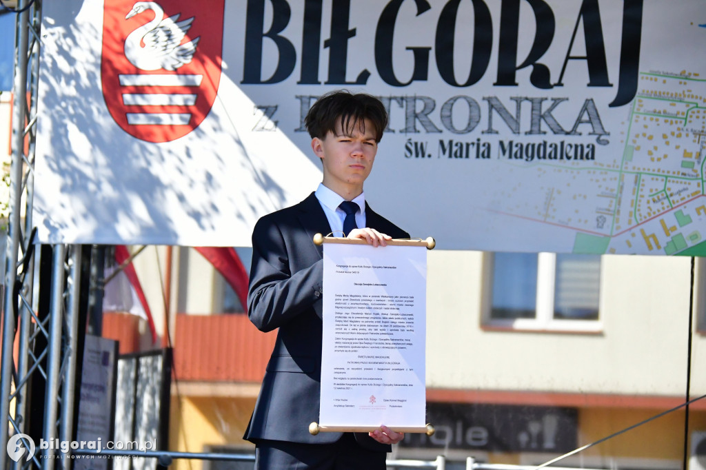 Oficjalne uroczystości ogłoszenia Patronki miasta