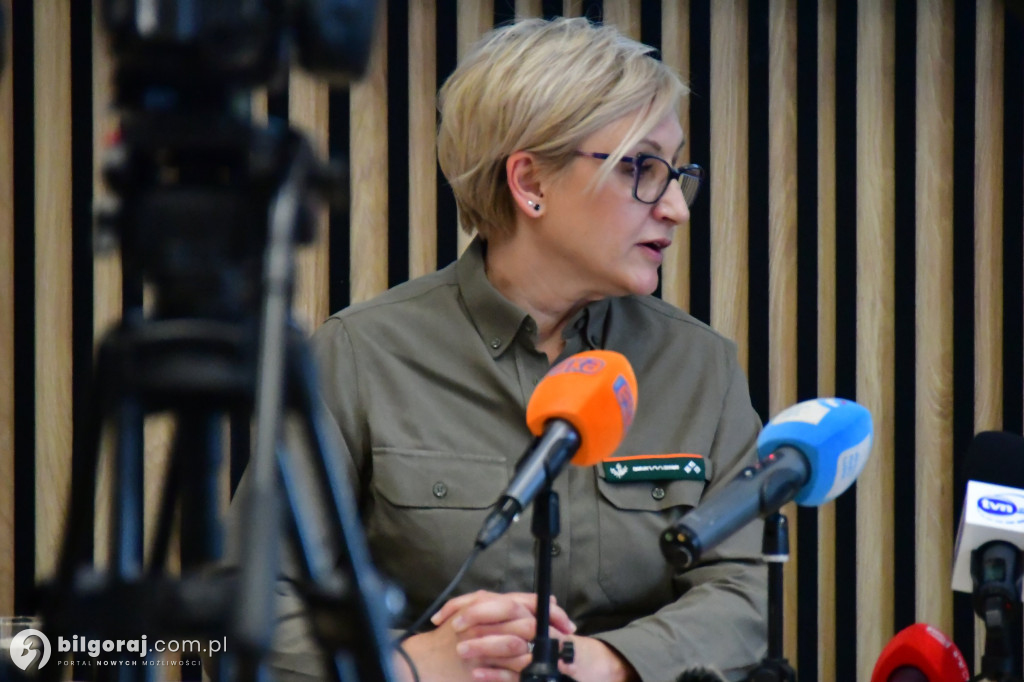 Leśnicy mówią o starta w Puszczy Solskiej