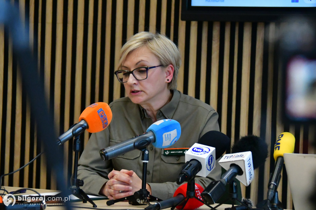 Leśnicy mówią o starta w Puszczy Solskiej
