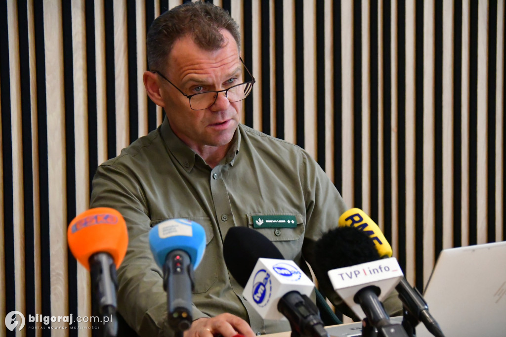 Leśnicy mówią o starta w Puszczy Solskiej