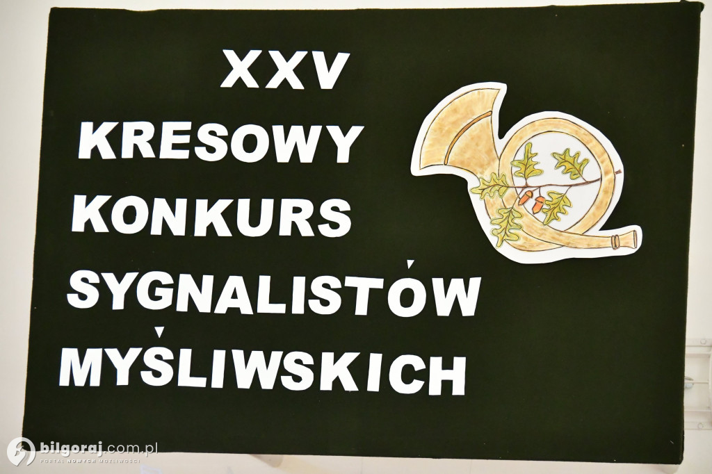 Konkurs sygnalistów myśliwskich w Biłgoraju