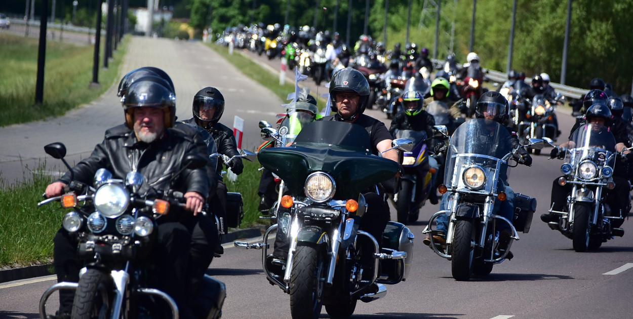 MotoMajówka w Biłgoraju. Motocykliści nad Zalewem