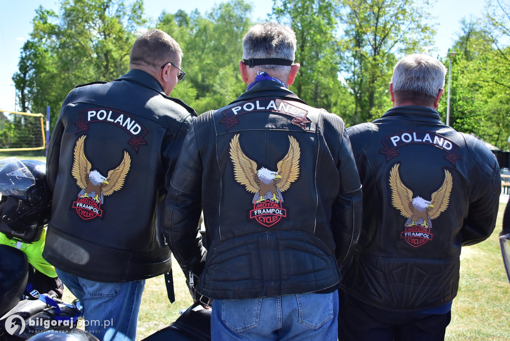 MotoMajówka w Biłgoraju. Motocykliści nad Zalewem