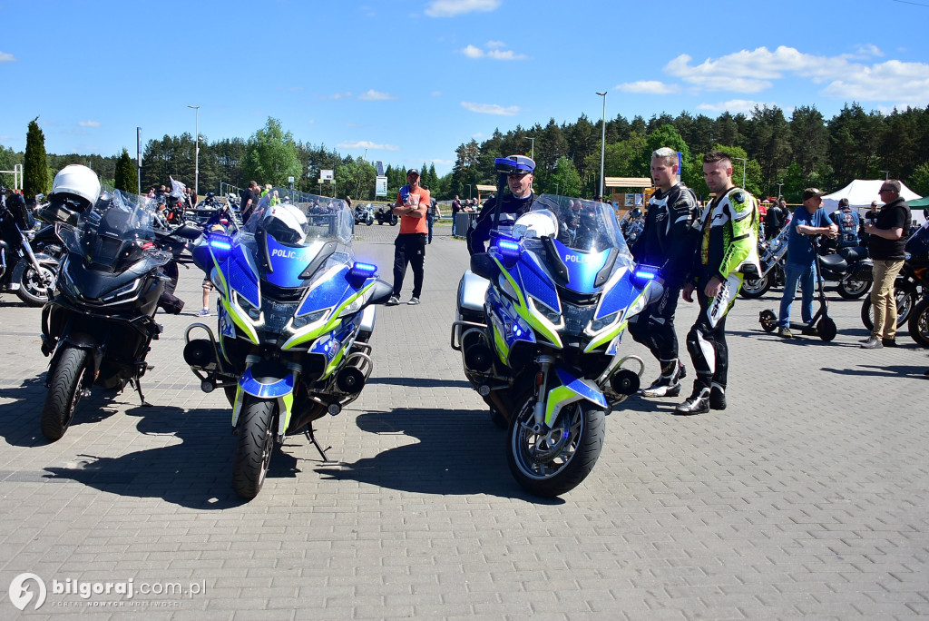 MotoMajówka w Biłgoraju. Motocykliści nad Zalewem