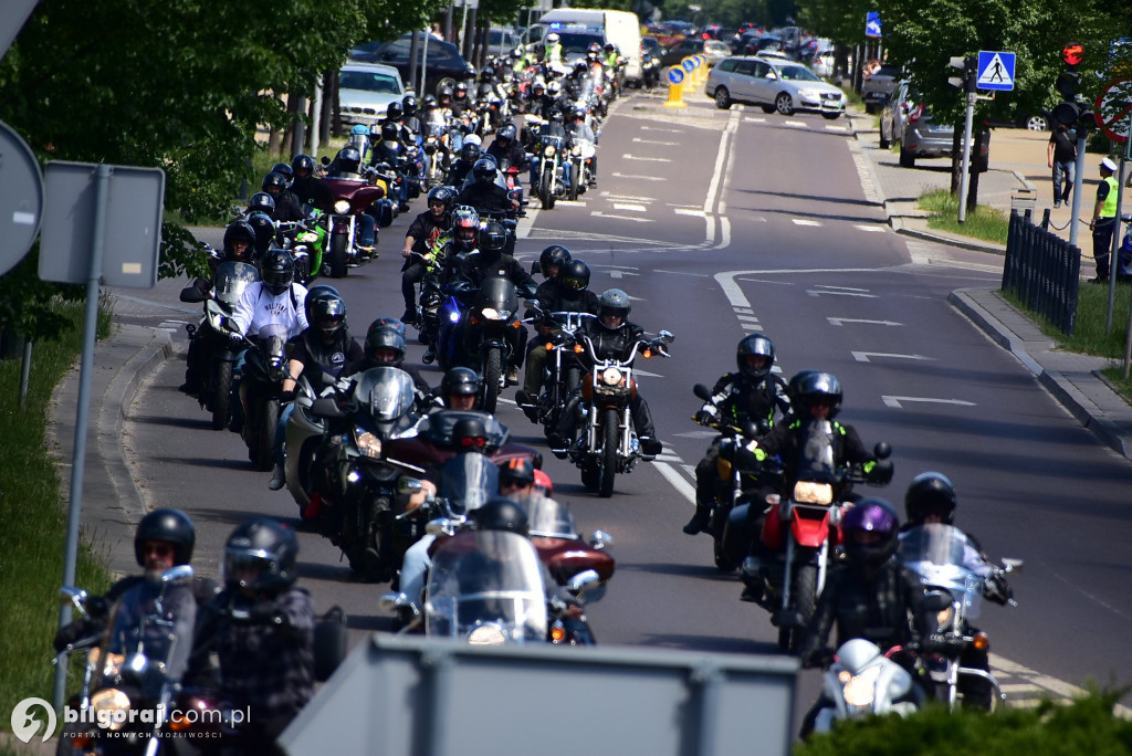 MotoMajówka w Biłgoraju. Motocykliści nad Zalewem