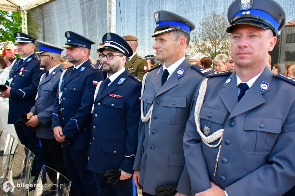 Hołd za walkę z pożarem w Puszczy Solskiej