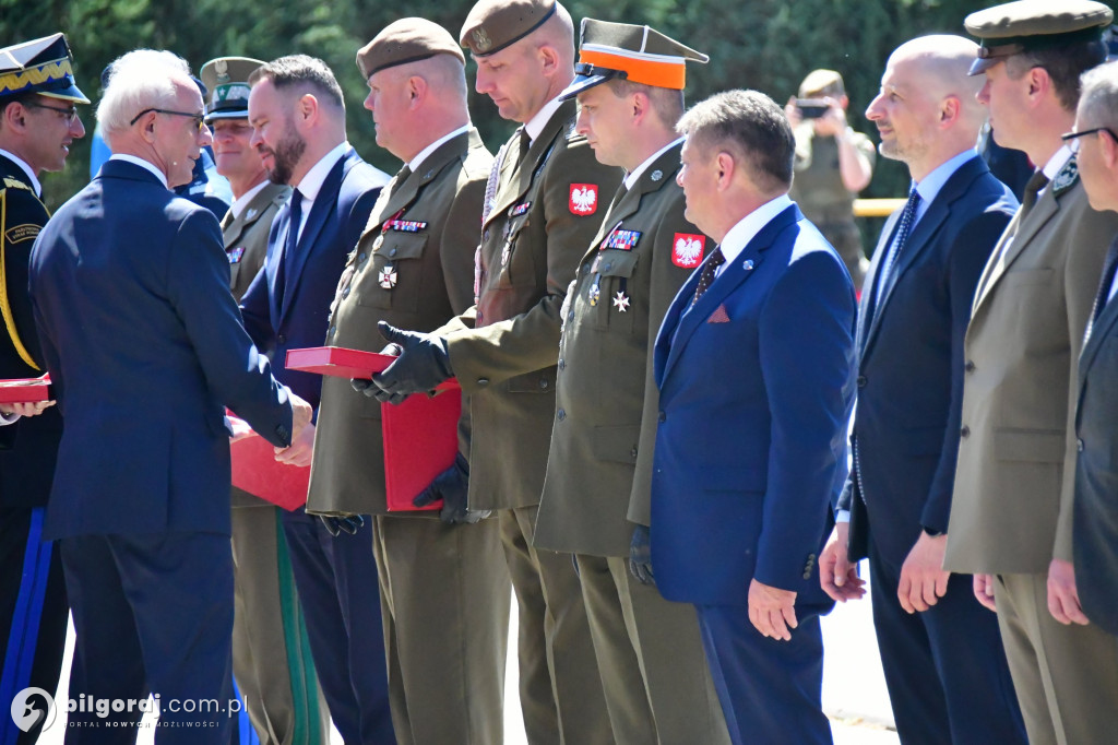 Hołd za walkę z pożarem w Puszczy Solskiej