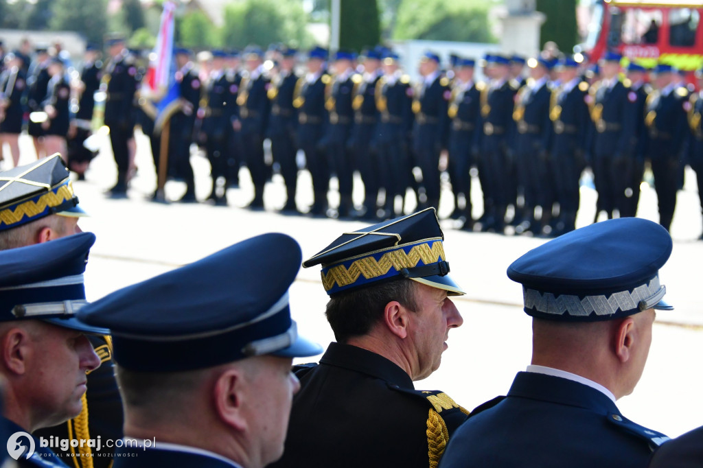 Hołd za walkę z pożarem w Puszczy Solskiej