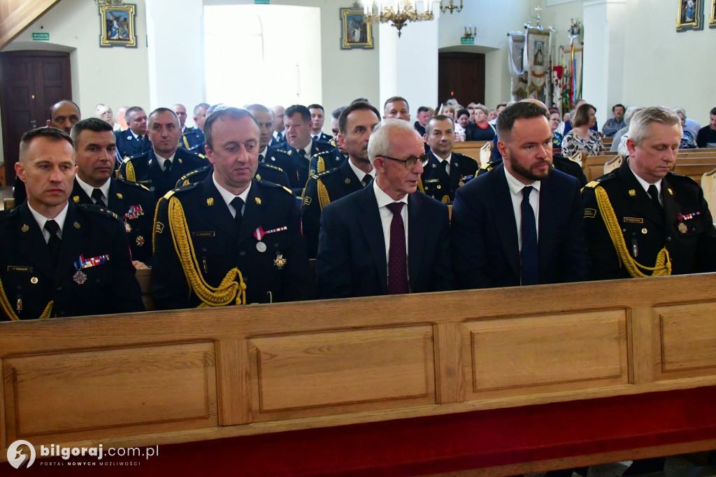 Strażackie uroczystości w Łukowej
