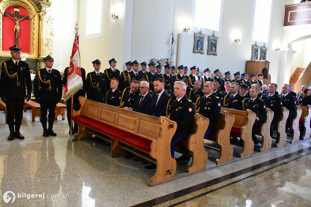 Strażackie uroczystości w Łukowej