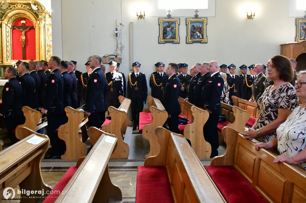 Strażackie uroczystości w Łukowej