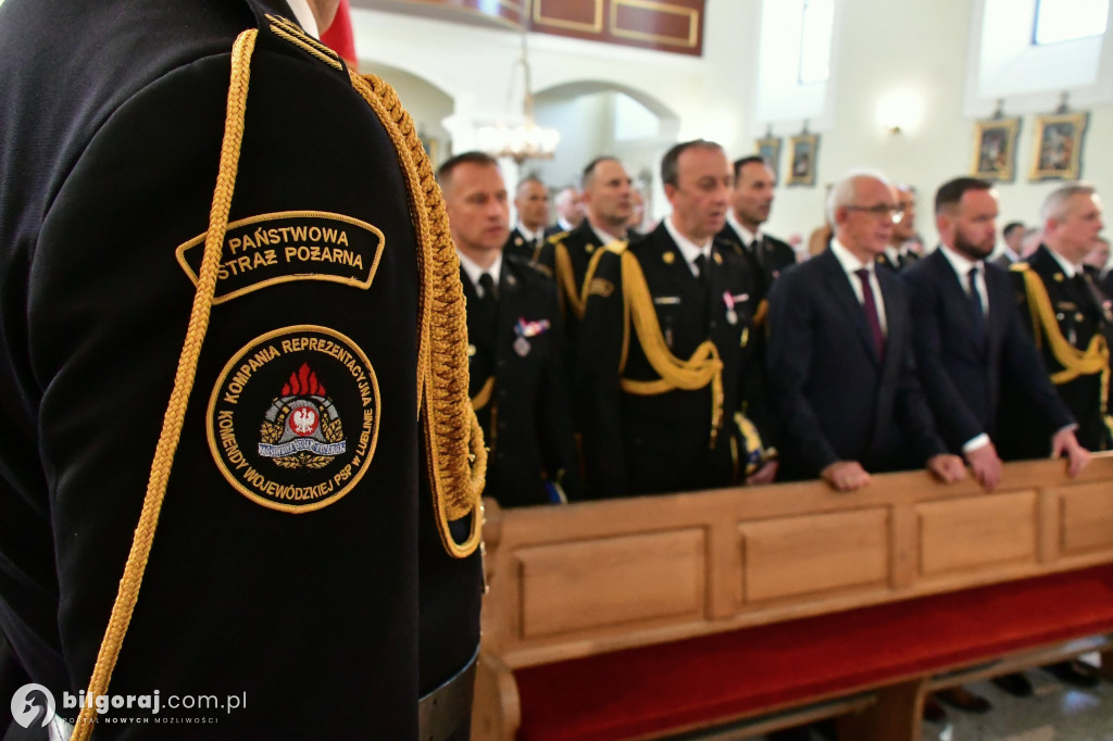 Strażackie uroczystości w Łukowej
