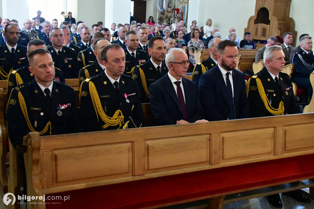Strażackie uroczystości w Łukowej