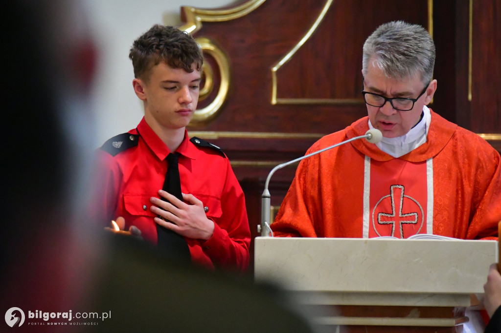 Strażackie uroczystości w Łukowej