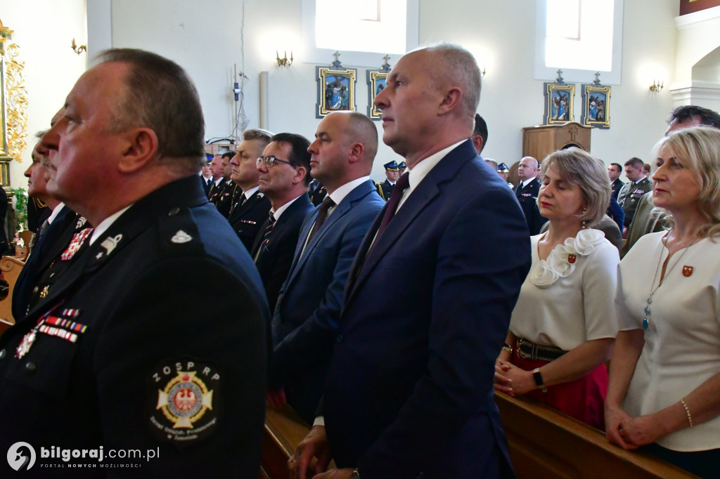 Strażackie uroczystości w Łukowej