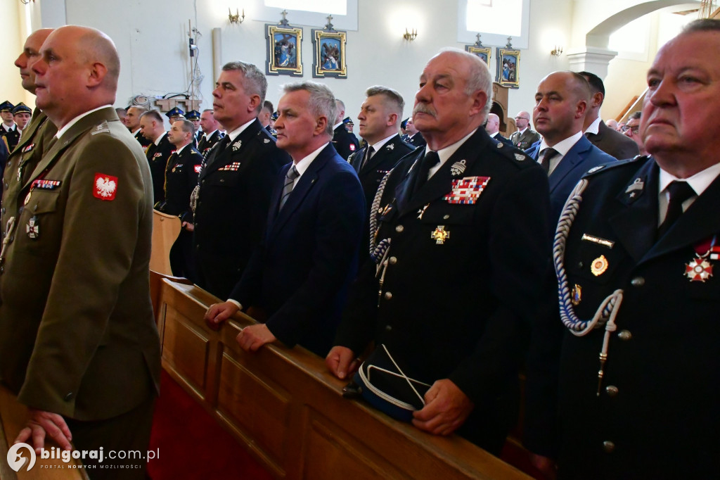 Strażackie uroczystości w Łukowej