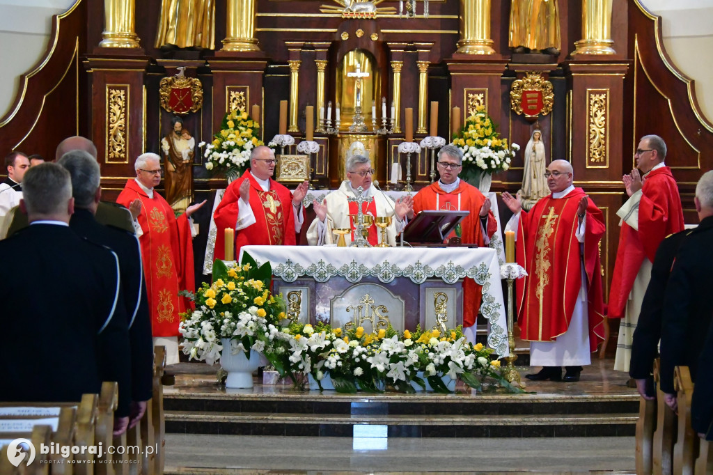 Strażackie uroczystości w Łukowej