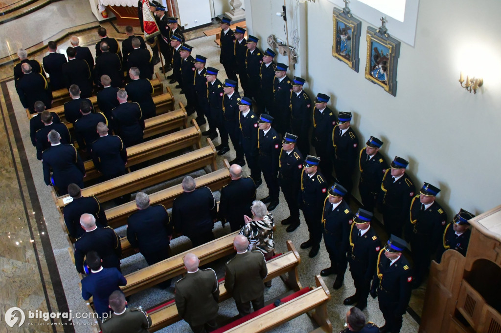 Strażackie uroczystości w Łukowej