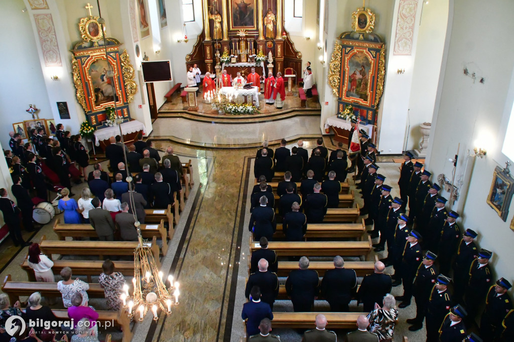 Strażackie uroczystości w Łukowej