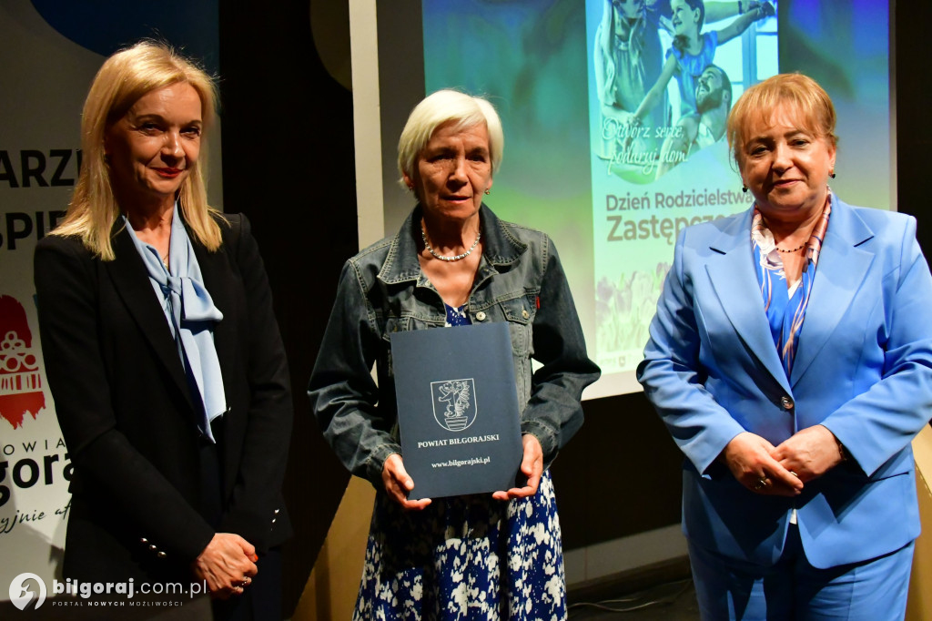 Powiat biłgorajski podziękował rodzicom zastępczym