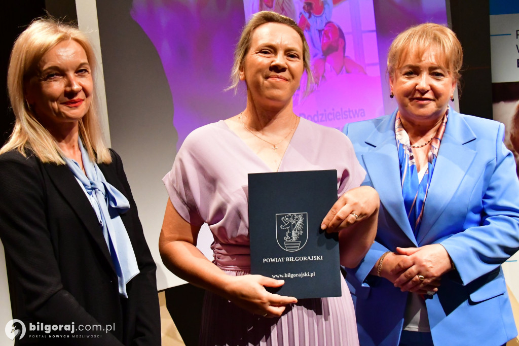 Powiat biłgorajski podziękował rodzicom zastępczym