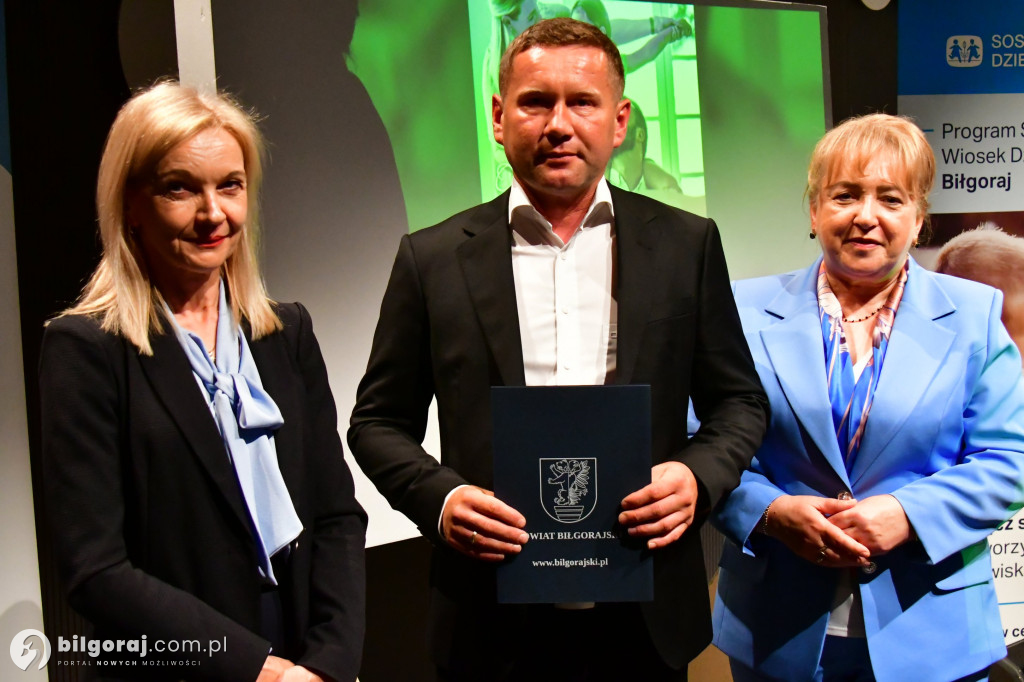Powiat biłgorajski podziękował rodzicom zastępczym