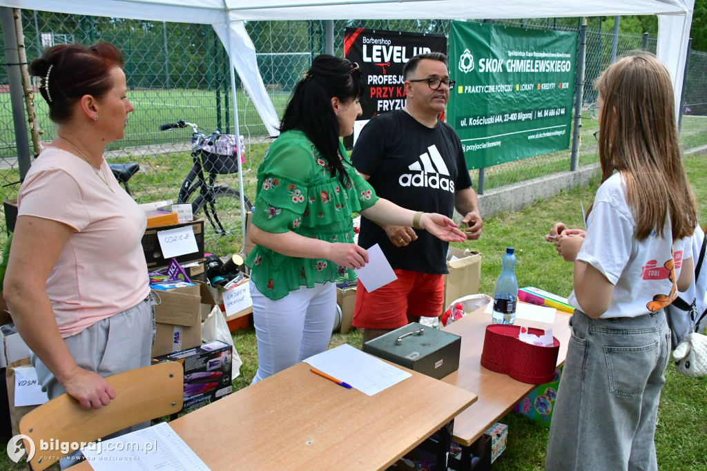 Rodzinny piknik. Tam pomagali Idze Karczmarczyk