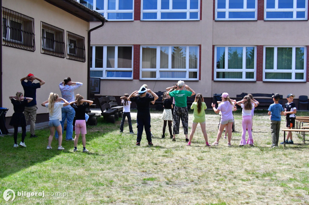Rodzinny piknik. Tam pomagali Idze Karczmarczyk