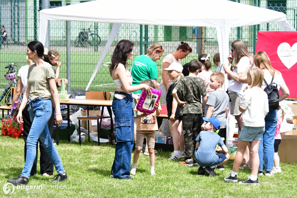 Rodzinny piknik. Tam pomagali Idze Karczmarczyk