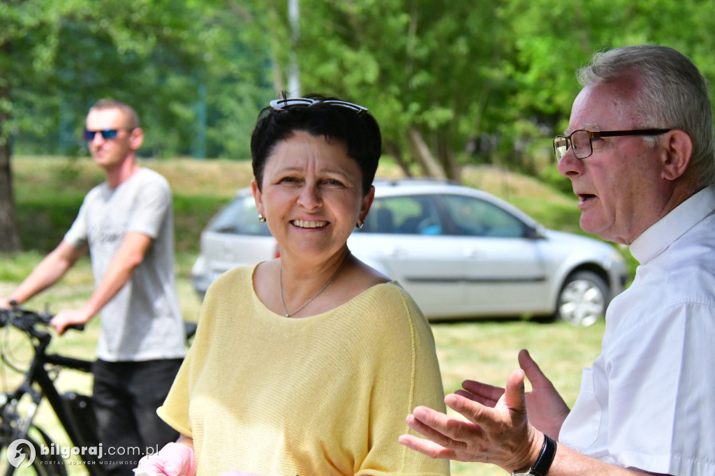 Rodzinny piknik. Tam pomagali Idze Karczmarczyk