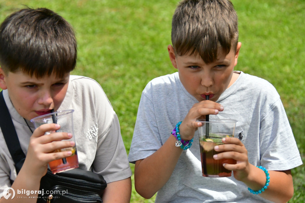 Rodzinny piknik. Tam pomagali Idze Karczmarczyk