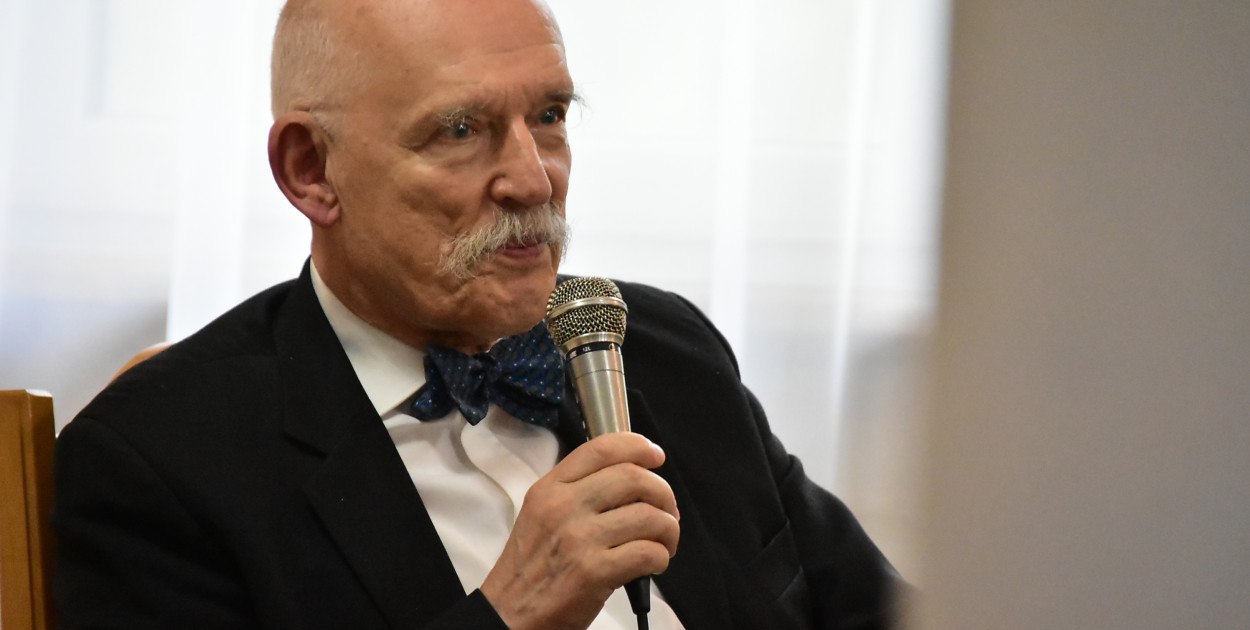 Janusz Korwin - Mikke odwiedził nasz region