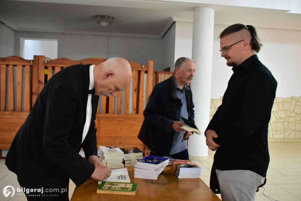 Janusz Korwin - Mikke odwiedził nasz region
