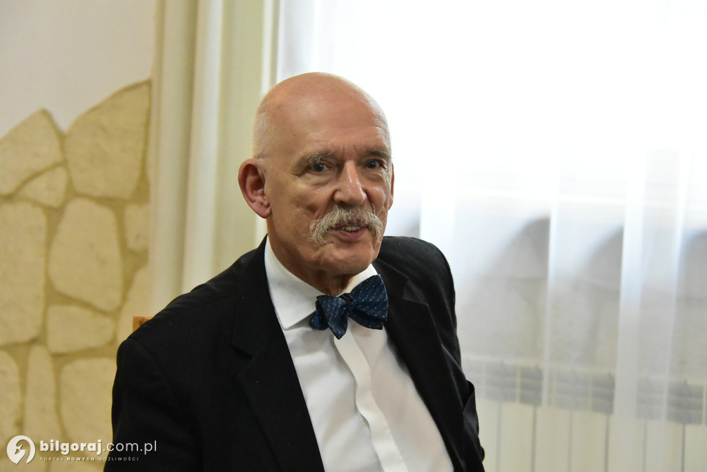 Janusz Korwin - Mikke odwiedził nasz region