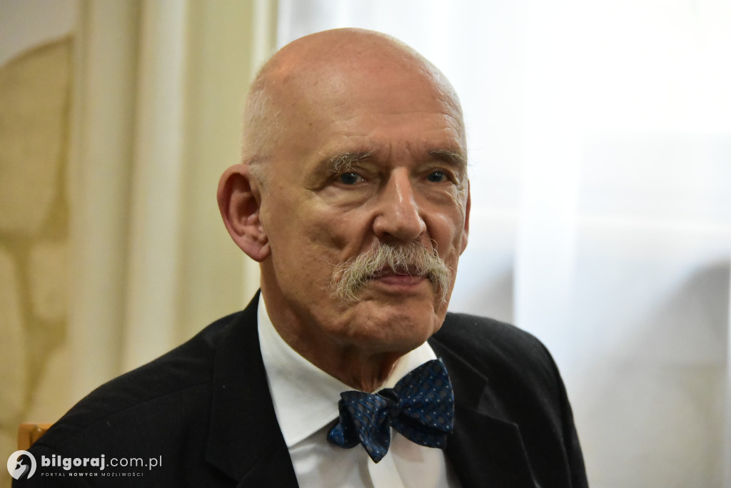 Janusz Korwin - Mikke odwiedził nasz region
