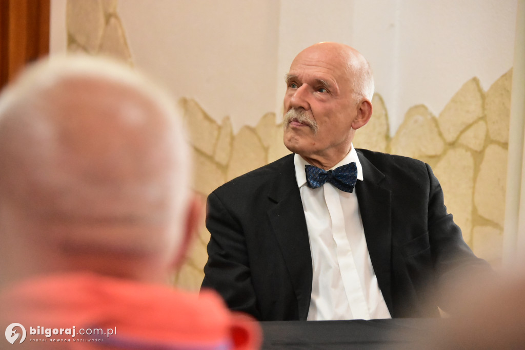 Janusz Korwin - Mikke odwiedził nasz region
